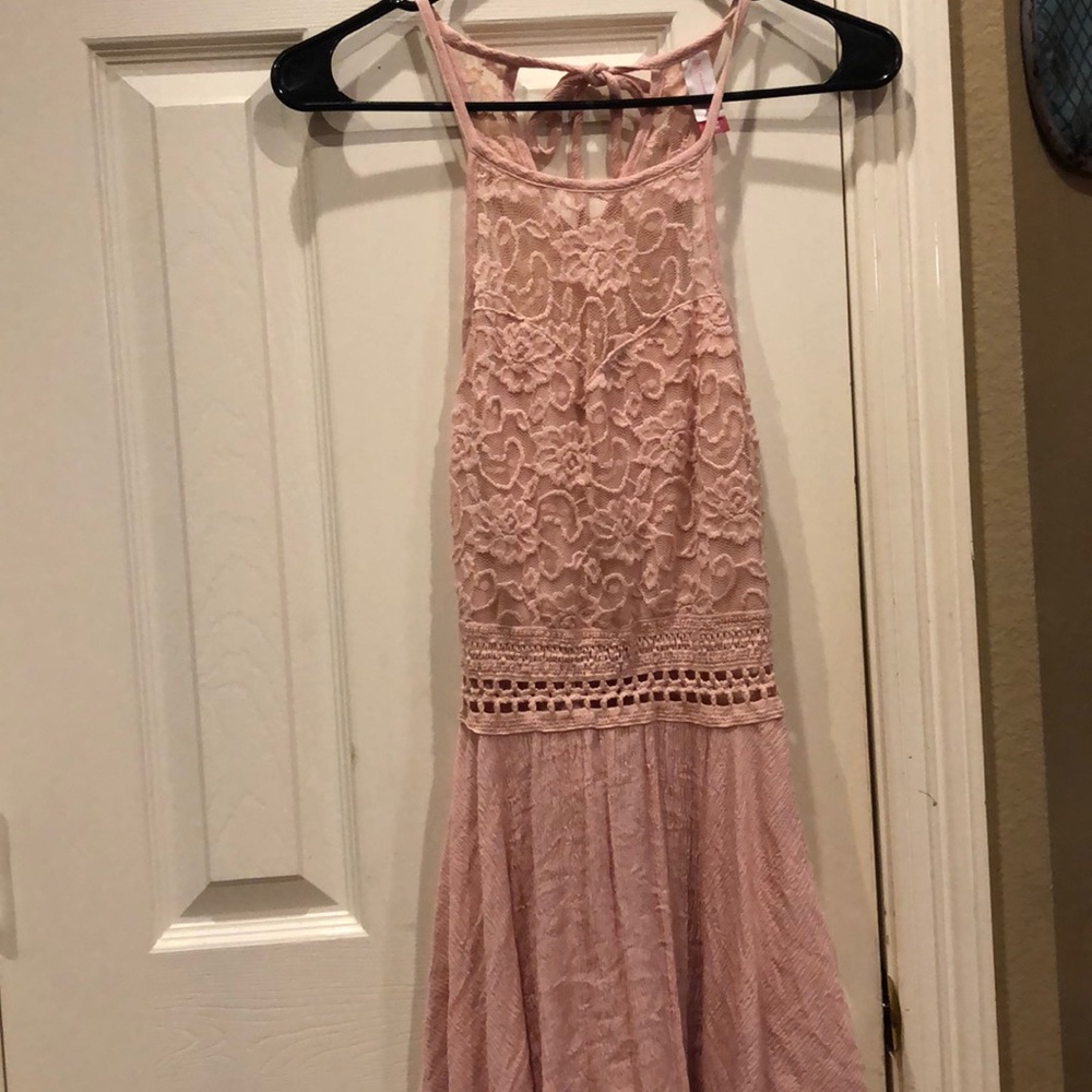 Pink dress